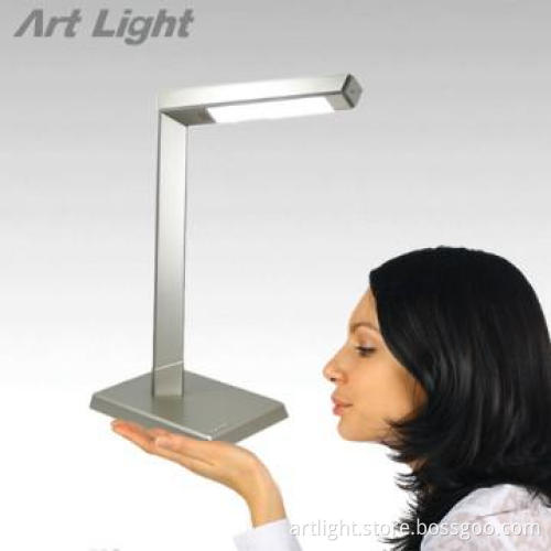 6W Metallic Silver Led Office Decorative Lamp